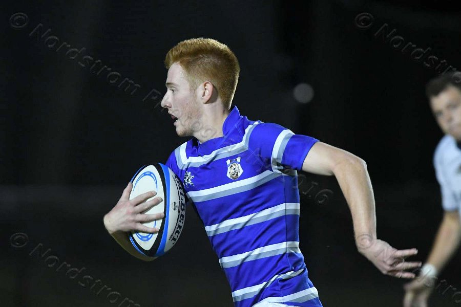 Wheaton Men\'s Rugby vs Mass Maritime.  Photo by Keith Nordstrom